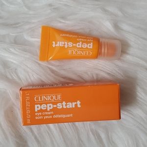 Clinique, pep-start eye cream, deluxe sample 3ml, NIB, "5 for $20"